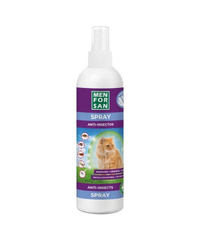 Spray anti insectos para gatos MEN FOR SAN 250 ml