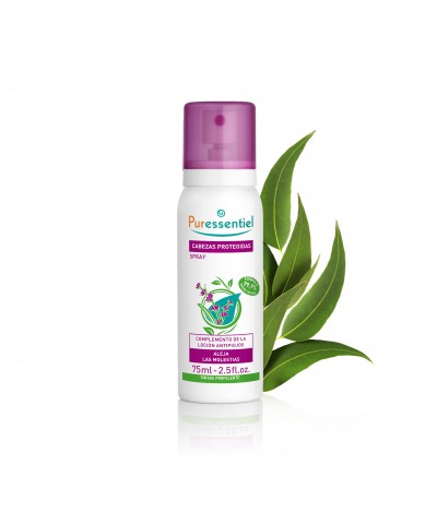 Spray antipiojos repelente PURESSENTIEL 75 ml