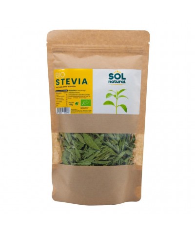 Stevia en hoja bolsa SOL NATURAL 40 gr BIO