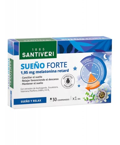 Sueño forte SANTIVERI 30 comprimidos