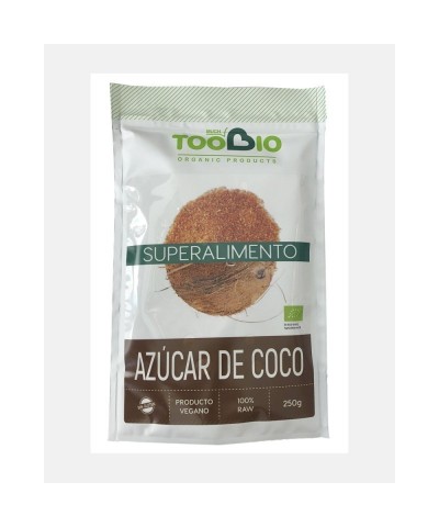 Superalimento azucar coco sin gluten TOO BIO 250 gr BIO