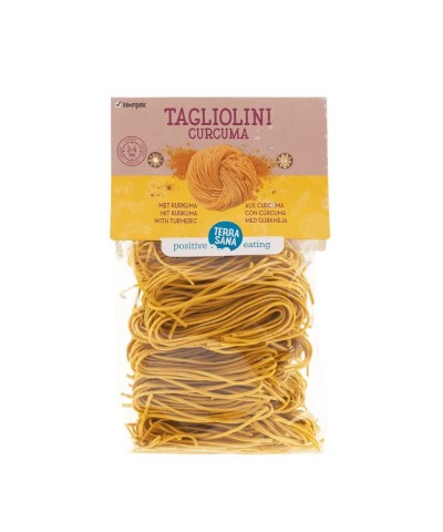 Tagliatelle curcuma TERRASANA 250 gr BIO