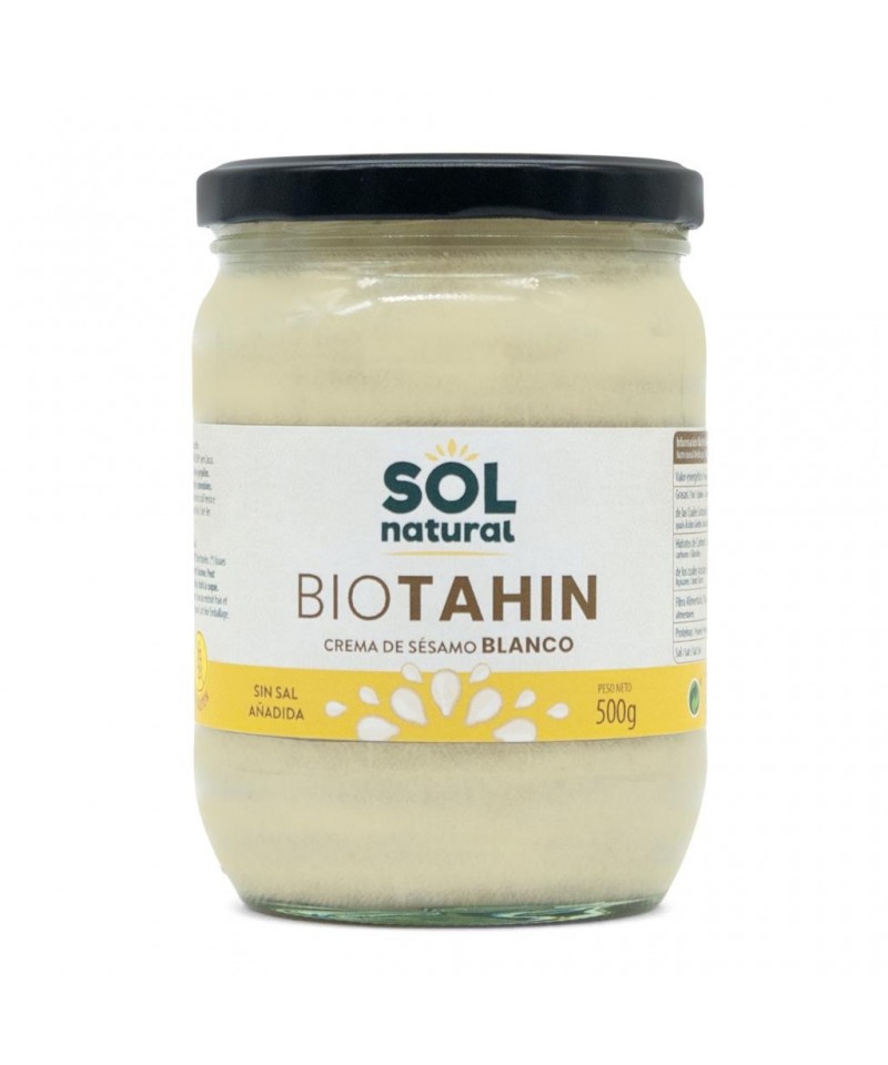 Tahin blanco SOL NATURAL 500 gr BIO