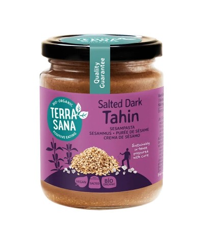 Tahin oscuro sal del Himalaya TERRASANA 250 gr BIO