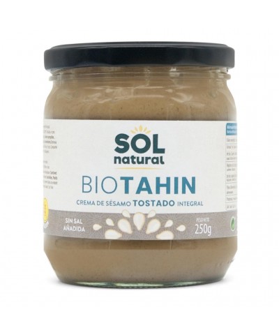 Tahin tostado SOL NATURAL 250 gr BIO