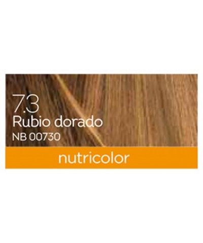 Tinte nutricolor rubio dorado 7.3 BIOKAP 140 ml