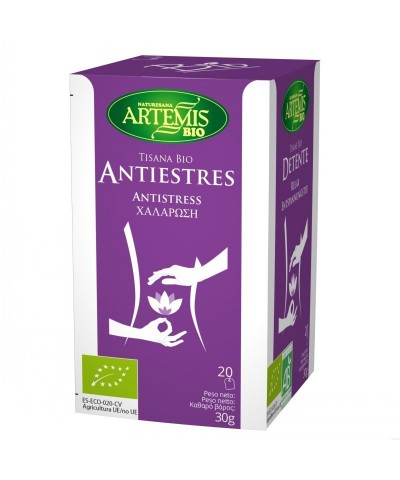 Tisana antiestres t (20 filtros) (relax) ARTEMIS BIO