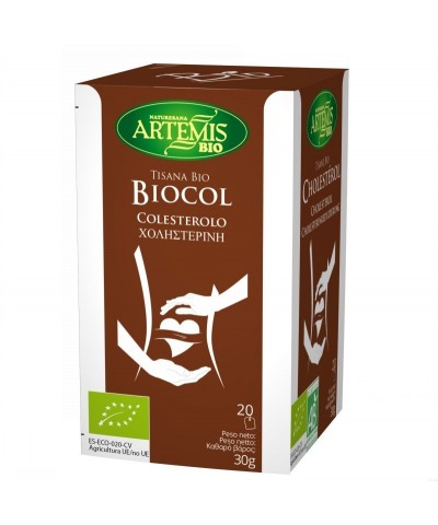 Tisana biocol t ARTEMIS 20 filtros BIO