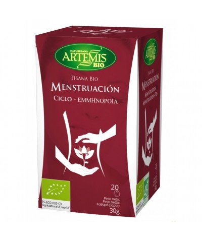 Tisana mujer menstruacion (20 filtros) ARTEMIS BIO