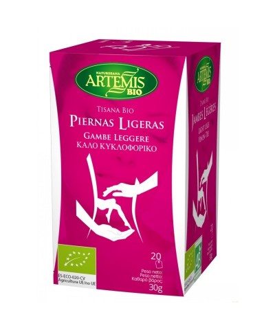 Tisana mujer piernas ligeras (20 filtros) ARTEMIS BIO