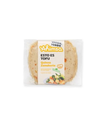 Tofu quinoa zanahoria AHIMSA 230 gr BIO