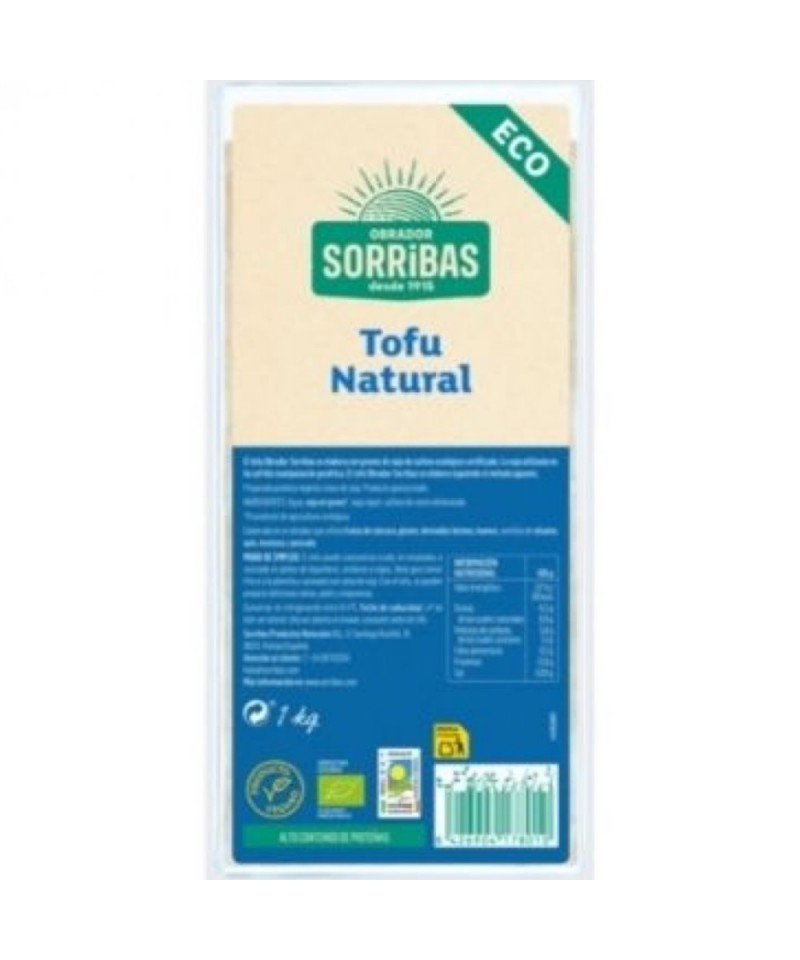 Tofu SORRIBAS 1 kg BIO