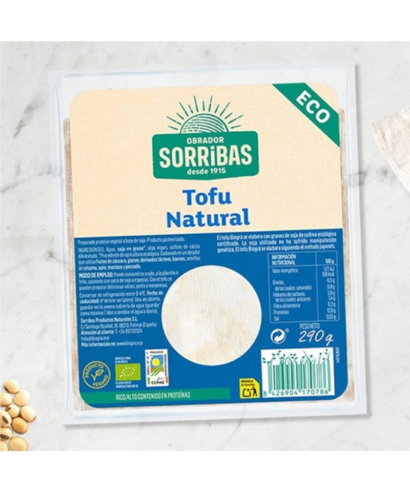 Tofu SORRIBAS 290 gr BIO