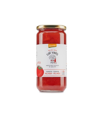 Tomate entero pelado CAL VALLS 660 gr ECO