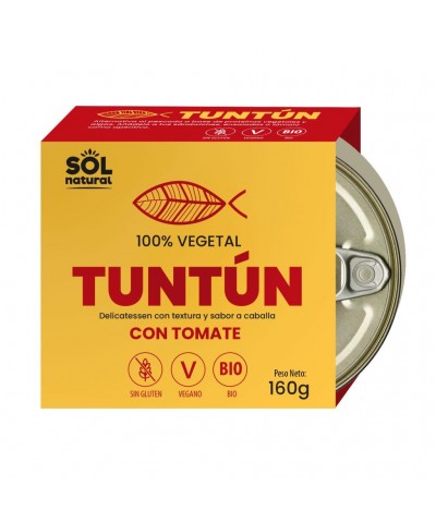 Tuntun tomate SOL NATURAL 150 gr BIO