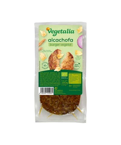 Vegeburger alcachofa VEGETALIA 160 gr