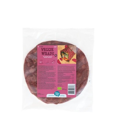 Wrap verduras remolacha TERRASANA 240 gr BIO