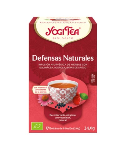 Yogi tea defensas naturales 17 bolsas BIO