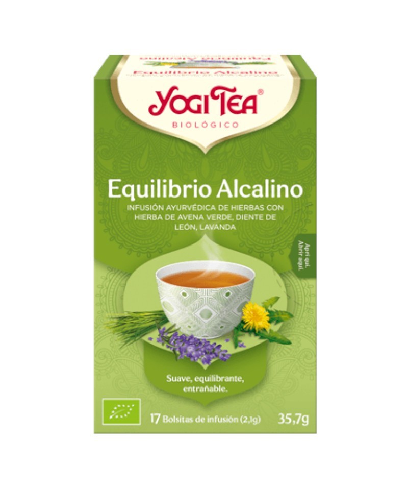 Yogi tea equilibrio alcalino 17 bolsas BIO