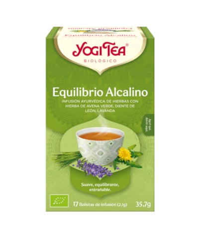 Yogi tea equilibrio alcalino 17 bolsas BIO