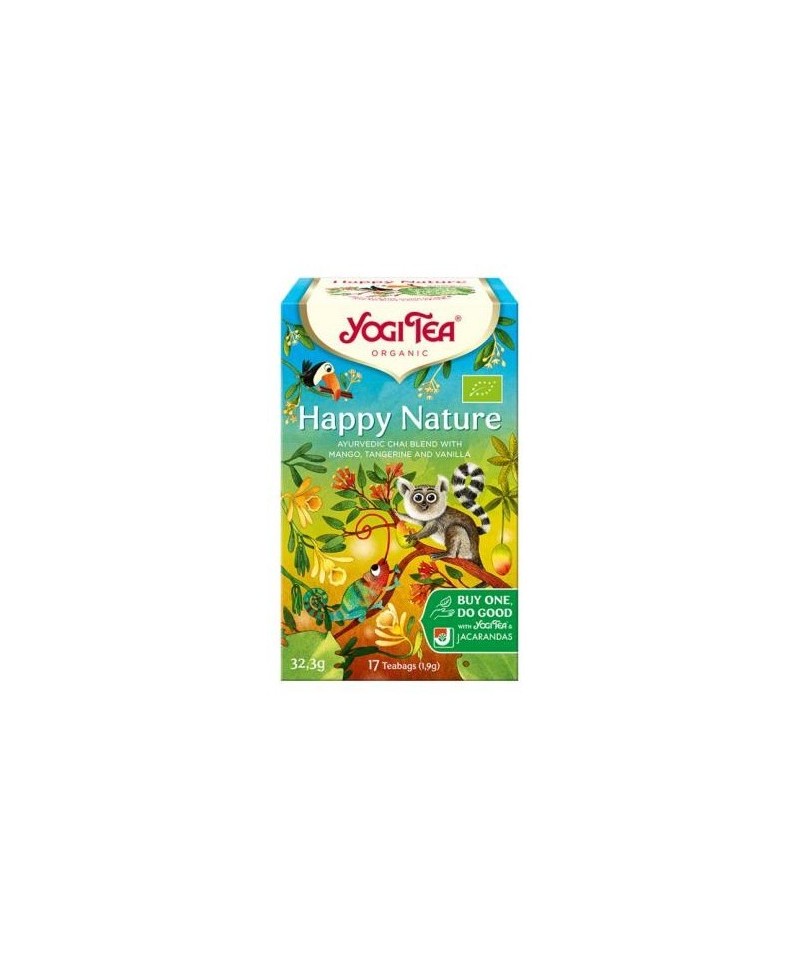 Yogi tea happy nature 17 bolsas BIO