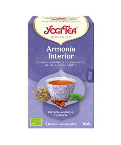 Yogi tea infusion armonia interior 17 bolsas BIO