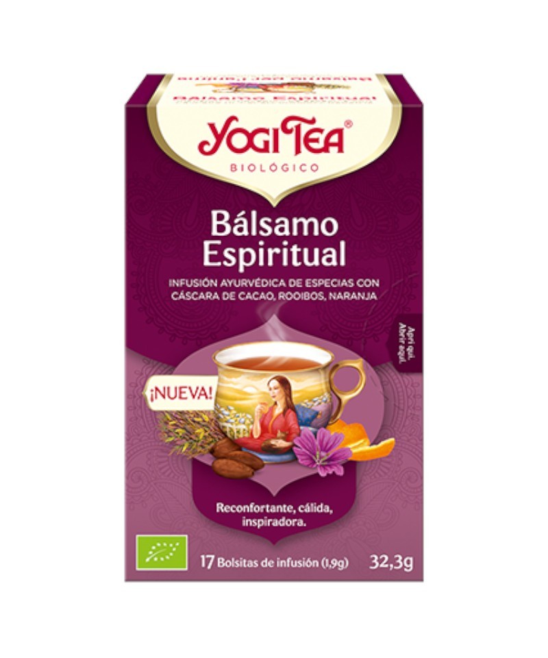 Yogi tea infusion balsamo espiritual 17 bolsas BIO