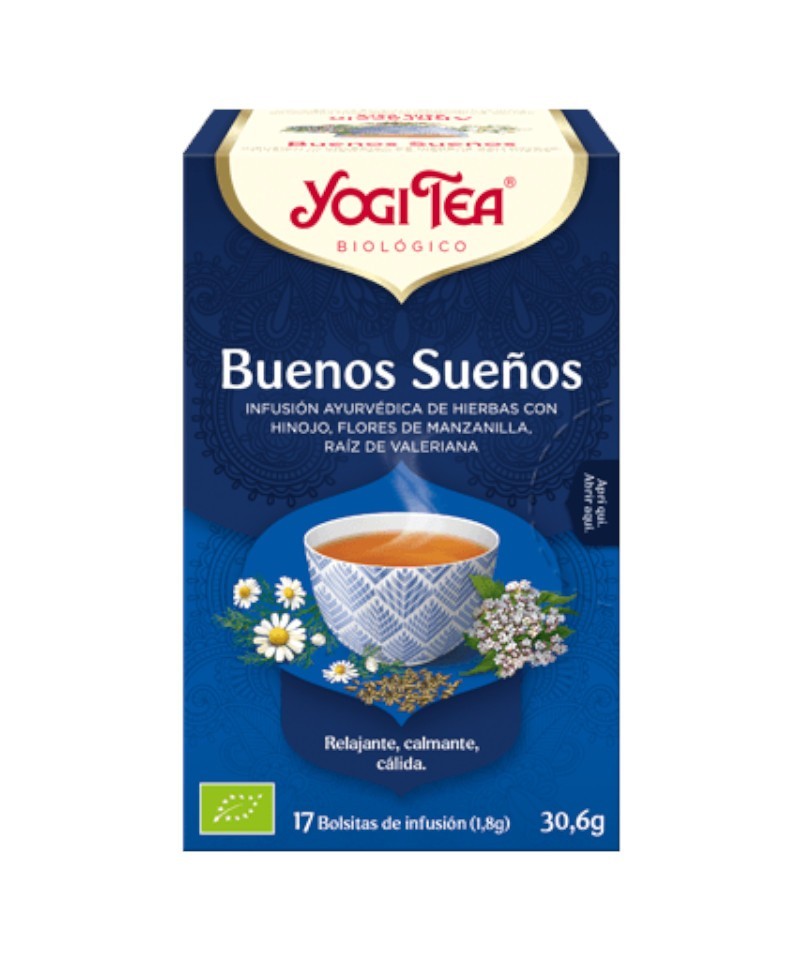 Yogi tea infusion buenas noches 17 bolsas BIO