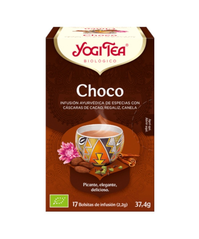 Yogi tea infusion chocolate 17 bolsas BIO