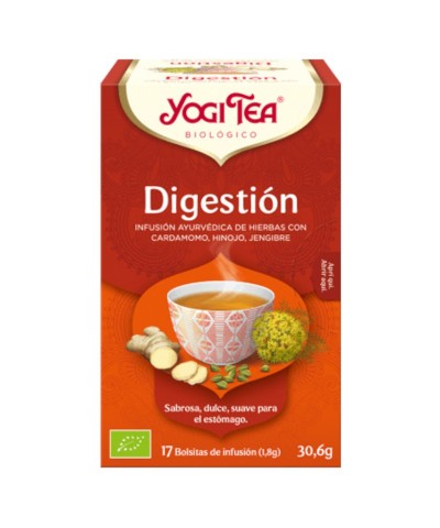 Yogi tea infusion digestion 17 bolsas BIO