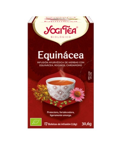Yogi tea infusion equinacea proteccion 17 bolsas BIO