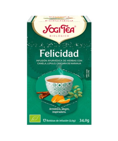 Yogi tea infusion felicidad 17 bolsas BIO