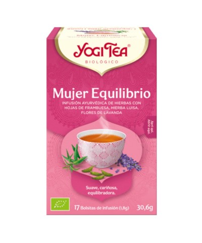 Yogi tea infusion mujer equilibrio 17 bolsas BIO