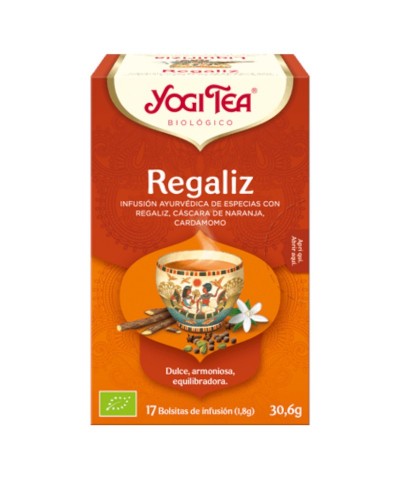 Yogi tea infusion regaliz 17 bolsas BIO