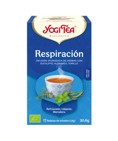 Yogi tea infusion respiracion profunda 17 bolsas BIO