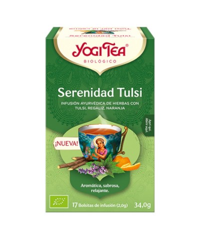 Yogi tea infusion serenidad tulsi 17 bolsas BIO