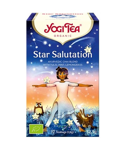 Yogi tea infusion star salutation 17 bolsas BIO
