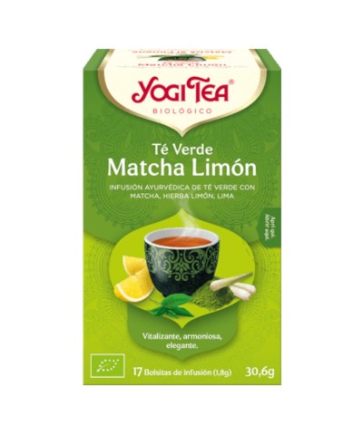Yogi tea te verde matcha limon 17 bolsas BIO