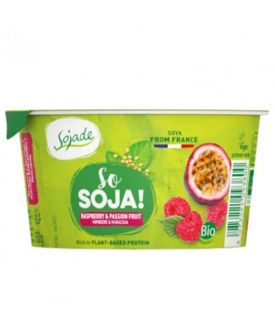 Yogur soja frambuesa SOJADE 150 gr BIO
