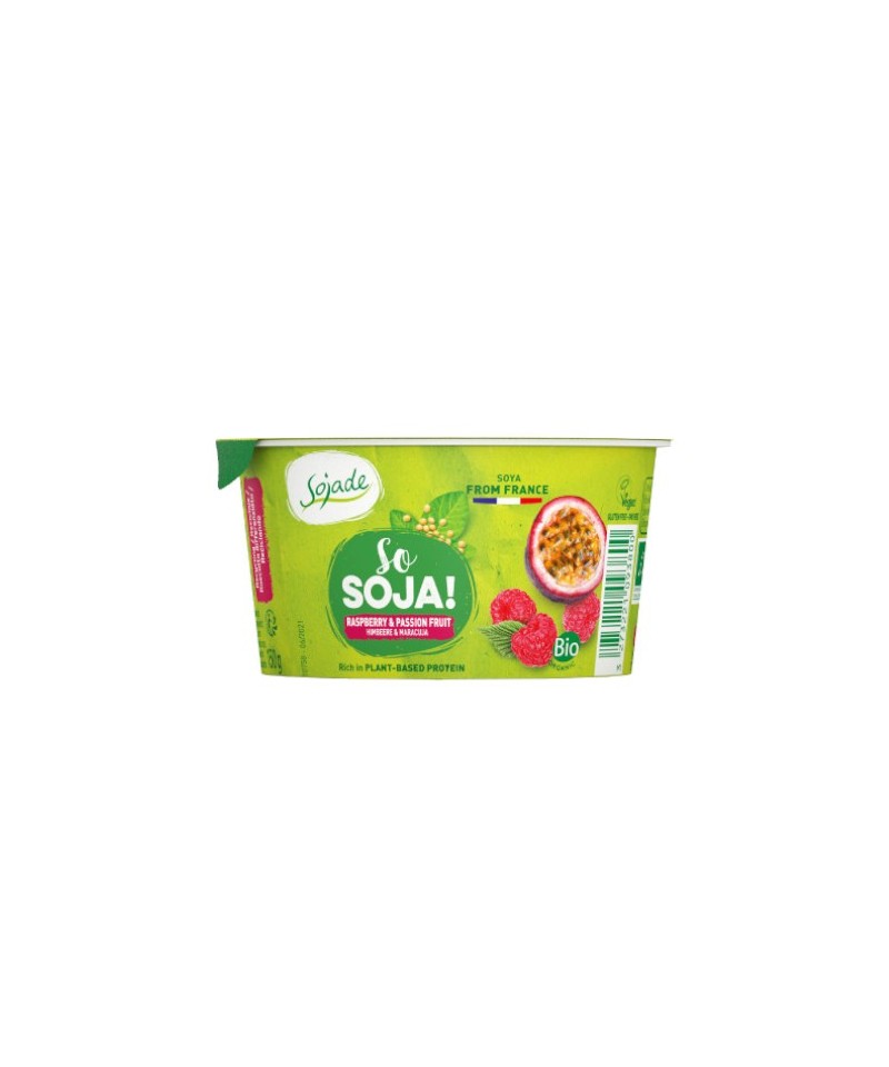 Yogur soja frambuesa SOJADE 150 gr BIO