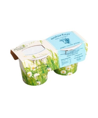 Yogur vaca griego NATURLAN 2X125 gr ECO