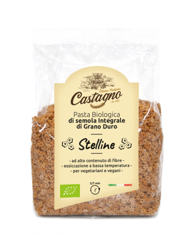 Estrellitas trigo integral CASTAGNO 500 gr ECO