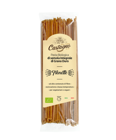 Tallarines trigo integral CASTAGNO 500 gr ECO