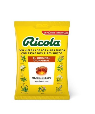 Bolsa sin azucar original RICOLA 70 gr