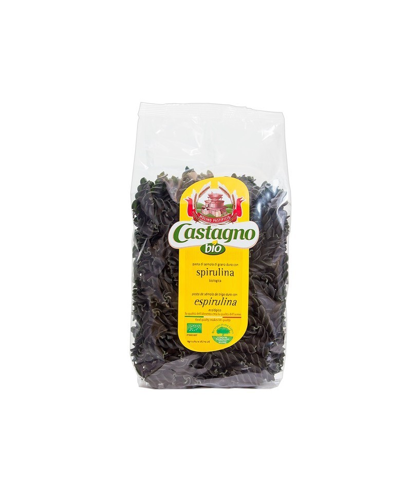 Espirales tricolor espirulina CASTAGNO 500 gr ECO