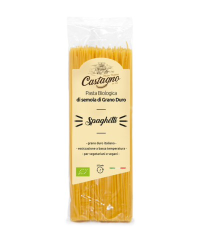 Espaguetis espelta blanca CASTAGNO 500 gr ECO