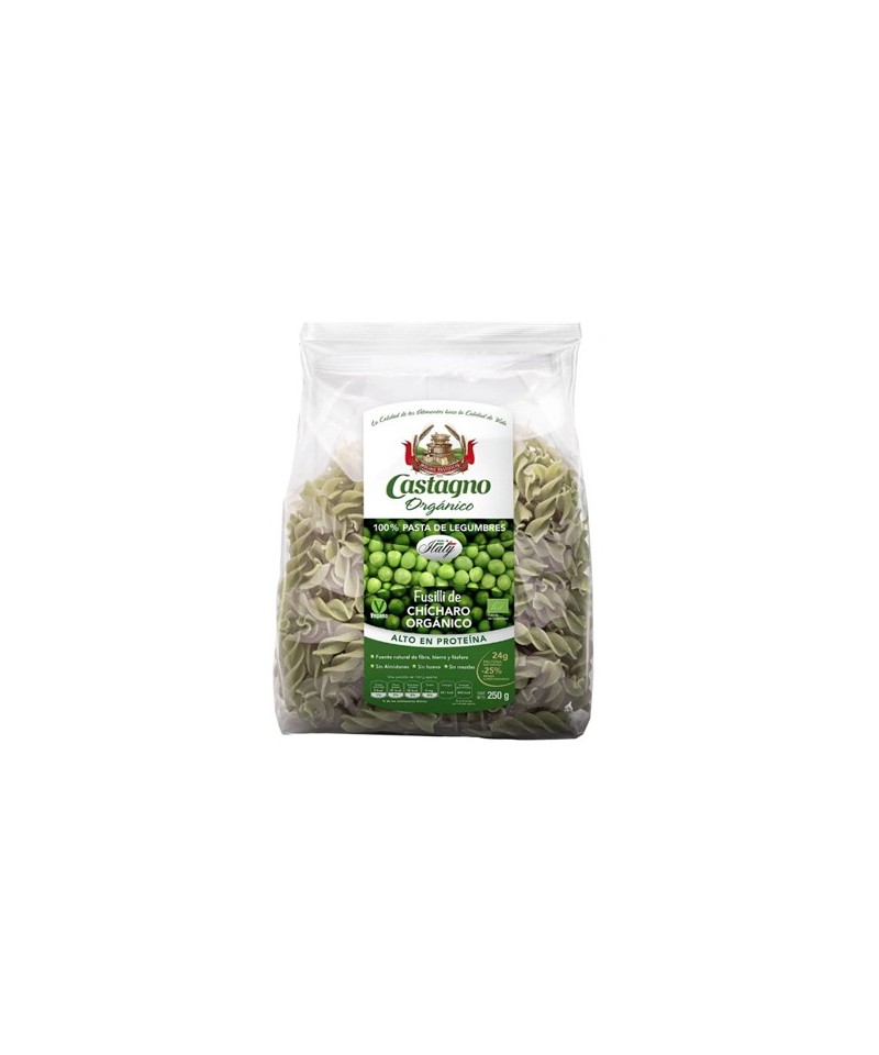 Espiral 100% lentejas verdes CASTAGNO 250 gr ECO