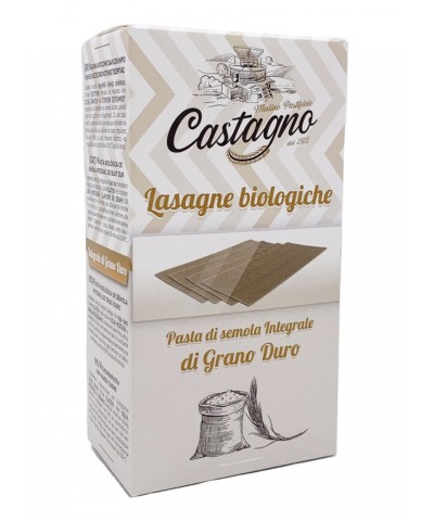 Lasaña trigo integral CASTAGNO 500 gr ECO