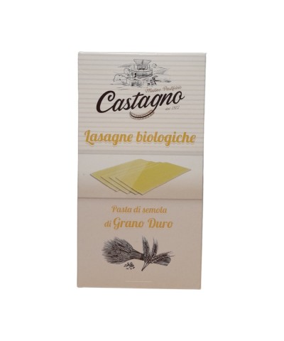 Lasaña trigo blanco CASTAGNO 500 gr ECO