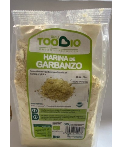 Harina garbanzo TOO BIO 500 gr BIO